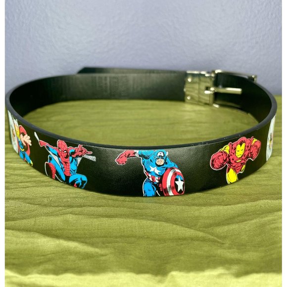 Marvel Other - MARVEL Super Heroes Belt - Kids Size M 24-26